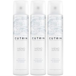 Cutrin Vieno Sensitive Hairspray Strong 300ml x 3