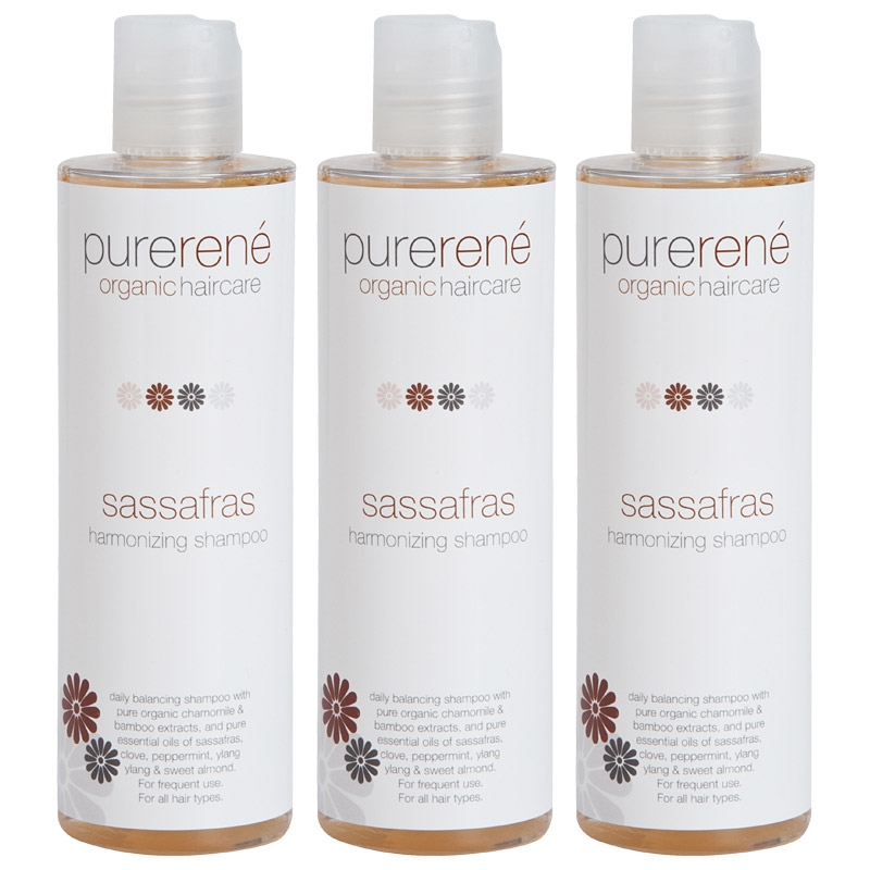 Purerene Sassafras Harmonizing Shampoo 250ml x 3